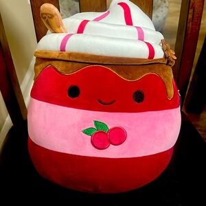 NWT Maude The Cranberry Mocha Latte Drink 11" Squishmallows